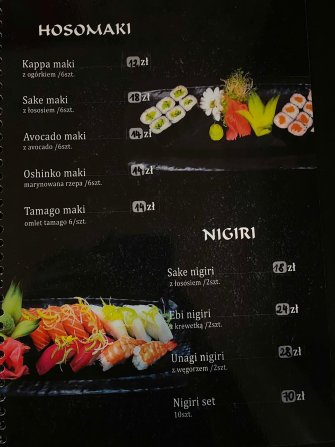 SHON SUSHI Wrocław