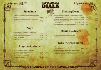 Restauracja Biała Nidzica