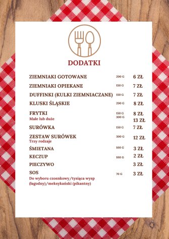 Bistro "Smaczny Kęs" w Zabłędzy Tuchów