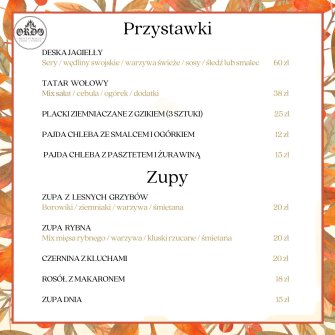 Restauracja Ordo na Zamku w Nidzicy Nidzica