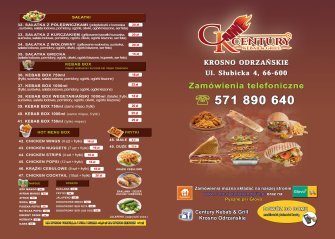 Century Kebab & Grill Krosno Odrzańskie