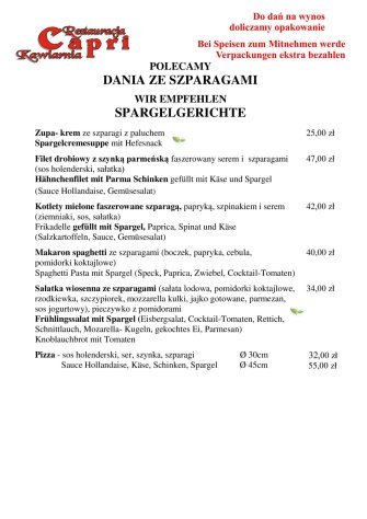 Capri Chojna- Kawiarnia Restauracja Pizzeria