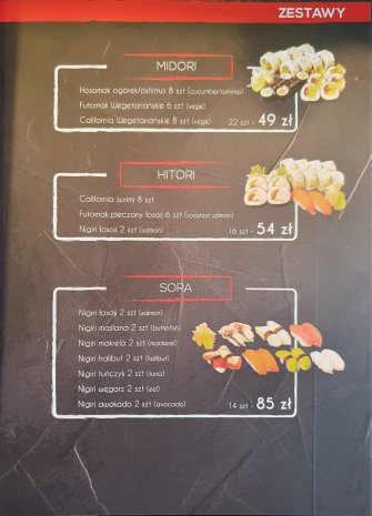 ZaNo Sushi Warszawa