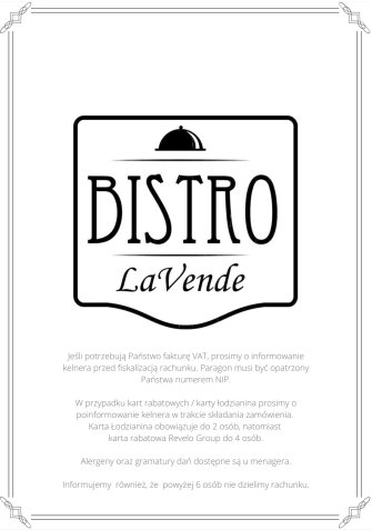 La Vende Bistro Piotrkowska Łódź