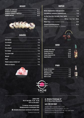 TACHI SUSHI Nowy Dwór Mazowiecki